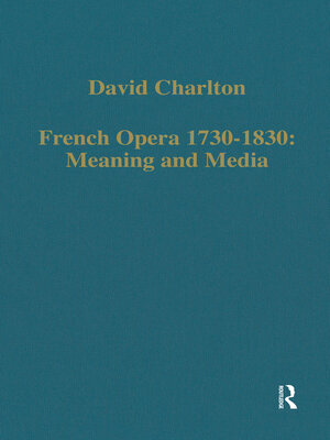 cover image of French Opera 1730–1830